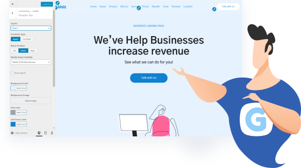 Extensive theme part features